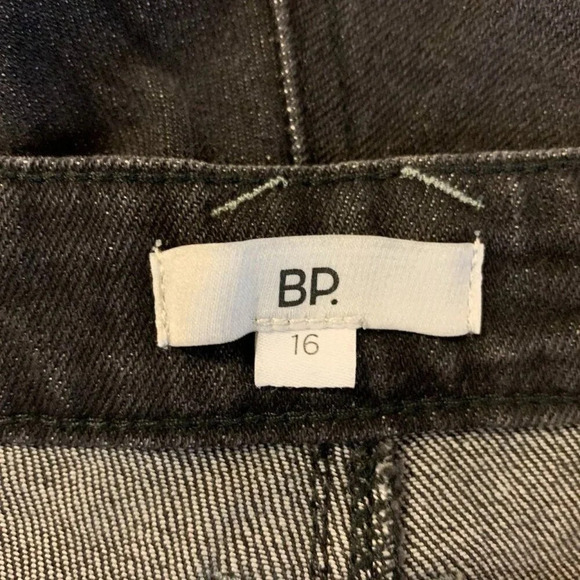 BP Nordstroms Women's Be Responsible High Waist Ankle Mom Jeans‎ Black SZ 16 NWT - Picture 9 of 13